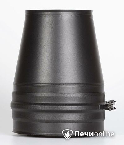 Комплектующие дымохода Schiedel Конус д250 PM25 (Черный) Permetr в Ярославле