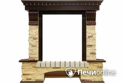 Портал для электрокамина Royal Flame Pierre Luxe угловой сланец под классический очаг в Ярославле