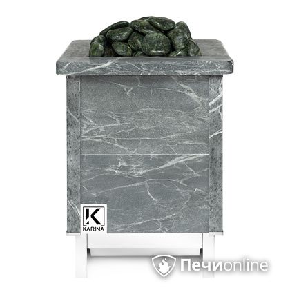 Электрическая печь Karina Quadro 7,5 кВт Талькохлорит в Ярославле
