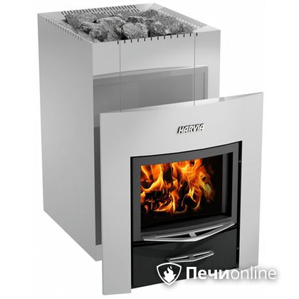 Дровяная банная печь Harvia 22 Duo Steel (Wk220) в Ярославле
