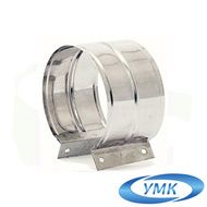  УМК Хомут обжимной D210 0.5 мм нержавейка