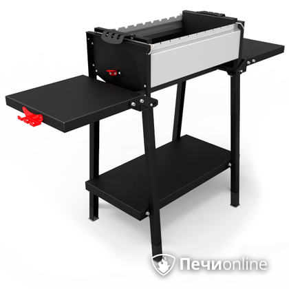 Мангал Grillver Крафтикс Сильвер на подставке в Ярославле